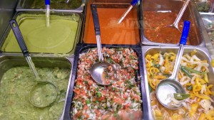 The deli at Los Guerreros is second to none. Load up on fresh salsa, guacamole, fresh chicharron and more.