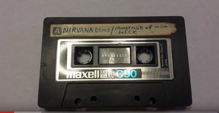 Nirvana demo tape