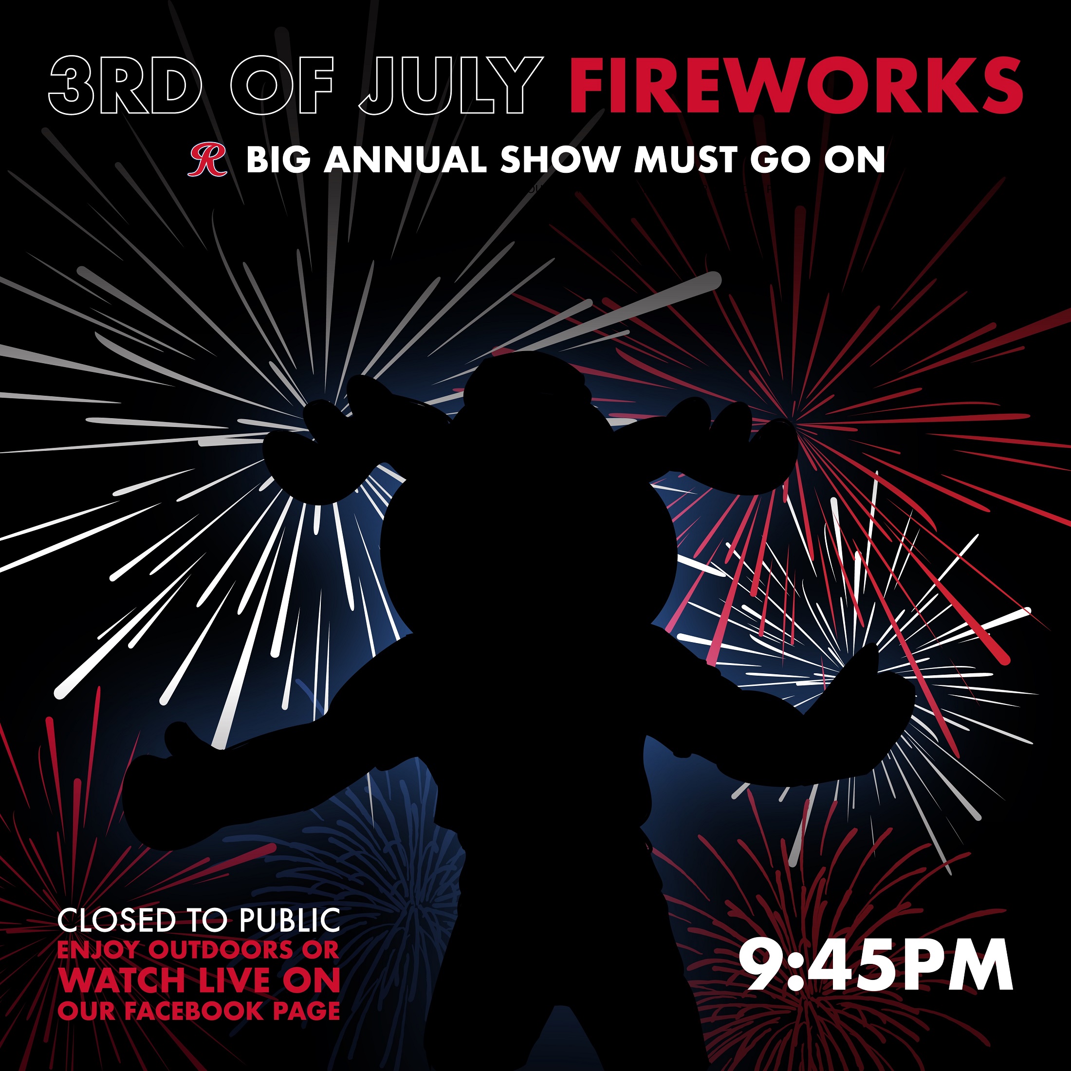 Rainiers Hosting Virtual Watch Party for Annual 3rd of July