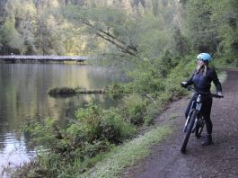 mountain biking Lake Sylvia Grays Harbor
