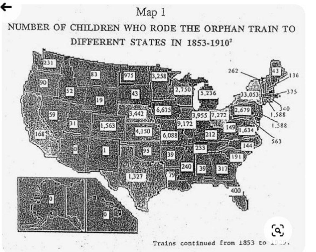Tacoma orphan trains