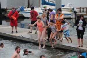 polar bear plunge