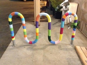 yarn bike racks taco am