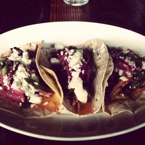 The Mayan pork tacos as Hilltop Kitchen will make your mouth water.