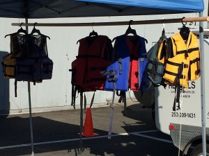 Lifejackets are an important piece of kayaking equipment that is required in most places. If you are borrowing a kayak, make sure to get the paddles and lifejackets as well.
