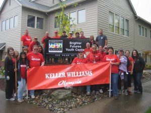 Tryon joined Keller Williams for a day of service to Community Youth Services. Involvement in the community is important to both Tryon and Boggs.