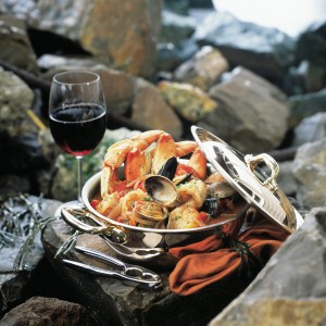 Another Salty's specialty, particularly in winter, is the Northwest Cioppino seafood stew.