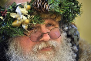 Father Christmas will be in attendance at Fort Nisqually's 19th Century Christmas on Saturday, Dec. 6. Photo by Russ Carmack.