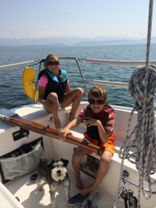 An avid sailor, Dr. DuMontier is excited to set sail on the South Puget Sound. 