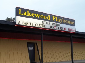 Catch a show at the Lakewood Playhouse from September through June. 