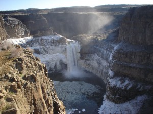 Visit Washington state's official waterfall at Palouse Falls State Park for spectacular views like this one.