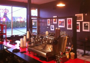 Grab a cup of Tacoma roasted and brewed coffee at Valhalla Coffee on 6th Avenue. 