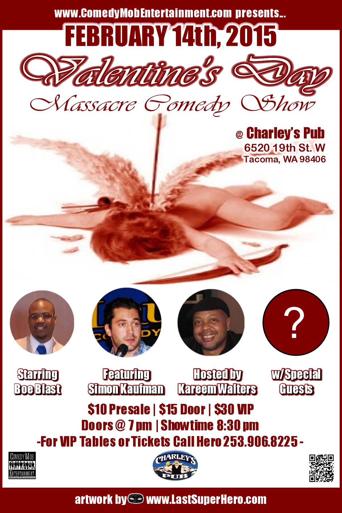 valentines day comedy sho SouthSoundTalk