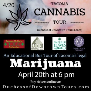 420 Tacoma Cannabis Educational Tour @ Tacoma's Nightlife District | Tacoma | Washington | United States