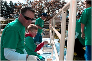 Families, clubs, and other groups throughout the community are all invited to join Comcast on Saturday, April 25, as they set out to improve the facilities at the Washington Soldiers Home in Orting. Photo courtesy of Comcast.