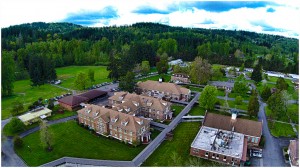 With more than 180-acres to maintain year-round, the Washington Soldiers Home is grateful for the help provided by Comcast and community volunteers on Comcast Cares Day. Photo courtesy of Comcast.