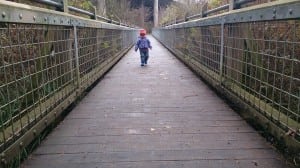 Hike It Baby bridge crossing