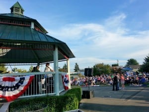 Heritage Park, the site of Music Off Main, was actually built to replicate the dance pavilion that was in roughly that same spot at the turn of the last century. Having the gazebo as a hub has indeed brought back downtown performances/dancing. 