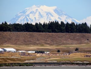 This year's US Open tournament at Chambers Bay brought in crowds near and far.