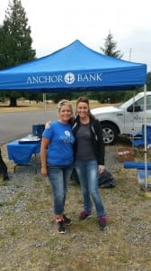 Anchor Bank's Sandra Cardona volunteers her time to Angel One to make a difference in the community. Photo courtesy of Lana Duckworth/Angel One Foundation.
