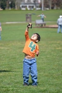 Kite flying at Fort Steilacoom Park