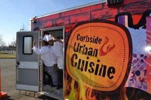 Bates Technical College's Curbside Urban Cuisine food truck teaches mobile-minded entrepreneurs how to operate their own food trucks. 