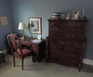 The nursery where Crosby spent his youngest years has since been converted into an office.