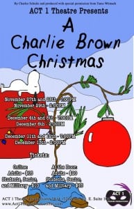 "A Charlie Brown Christmas" @ ACT 1 Theatre Productions | Sumner | Washington | United States