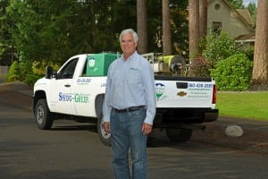 As the owner of three Spring Green franchises across the South Sound, Mike Bell knows lawns.