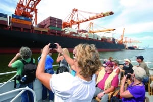 The Port of Tacoma gives tours of the working waterfront. Photo courtesy: Port of Tacoma.