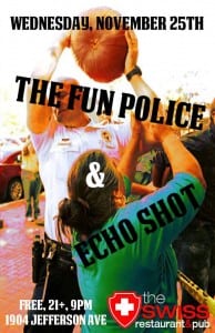 Live Music: The Fun Police & Echo Shot @ The Swiss Restaurant & Pub | Tacoma | Washington | United States