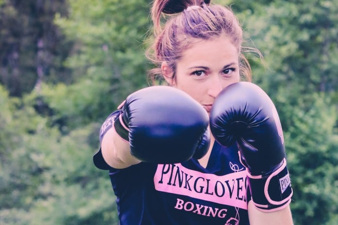 Pink Gloves Boxing