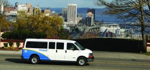 Pierce Transit's Vanpool is a great way to make your daily commute. Photo courtesy: Pierce Transit. 