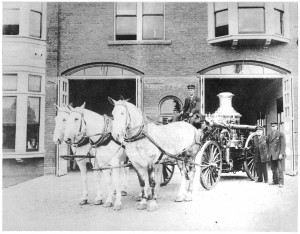 Before it was a bar, Engine House No. 9 operated at a working firehouse, until the mid-1960s.