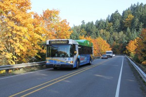 A primarily-CNG fueled bus fleet isn't the only way Pierce Transit is reducing its carbon footprint. Photo courtesy: Pierce Transit. 
