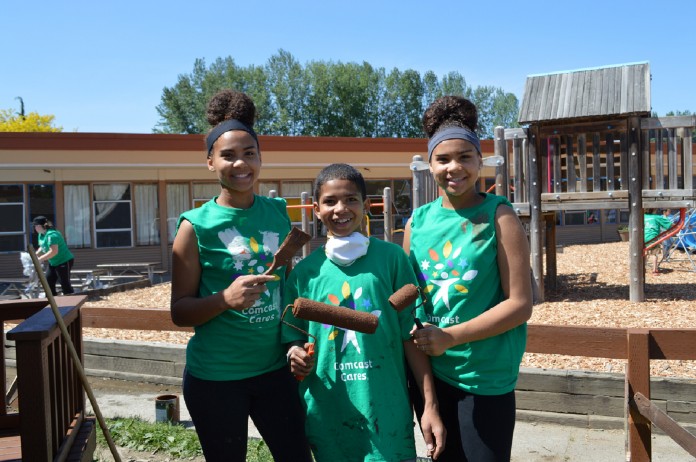 Comcast cares family Comcast Cares Day