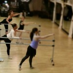 Studio 6 Ballroom Ballet Dancers At Barre