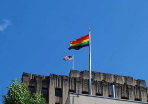 Tacoma Pride Festival flag