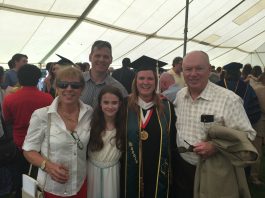 Christy Upton Graduation