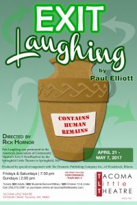 Exit Laughing @ Tacoma Little Theatre  | Tacoma | Washington | United States