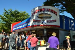 earthquakes burgers