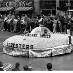 UFO float 1955
