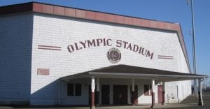 Olympic Stadium History Entrance