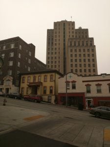 Hosmer House of today by Tacoma Muni Building