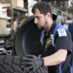 Tire mounting Courtesy Auto Service _ Tire of Tacoma