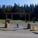 Yelm Tenino Trail City Park Entrance