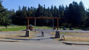 Yelm Tenino Trail City Park Entrance