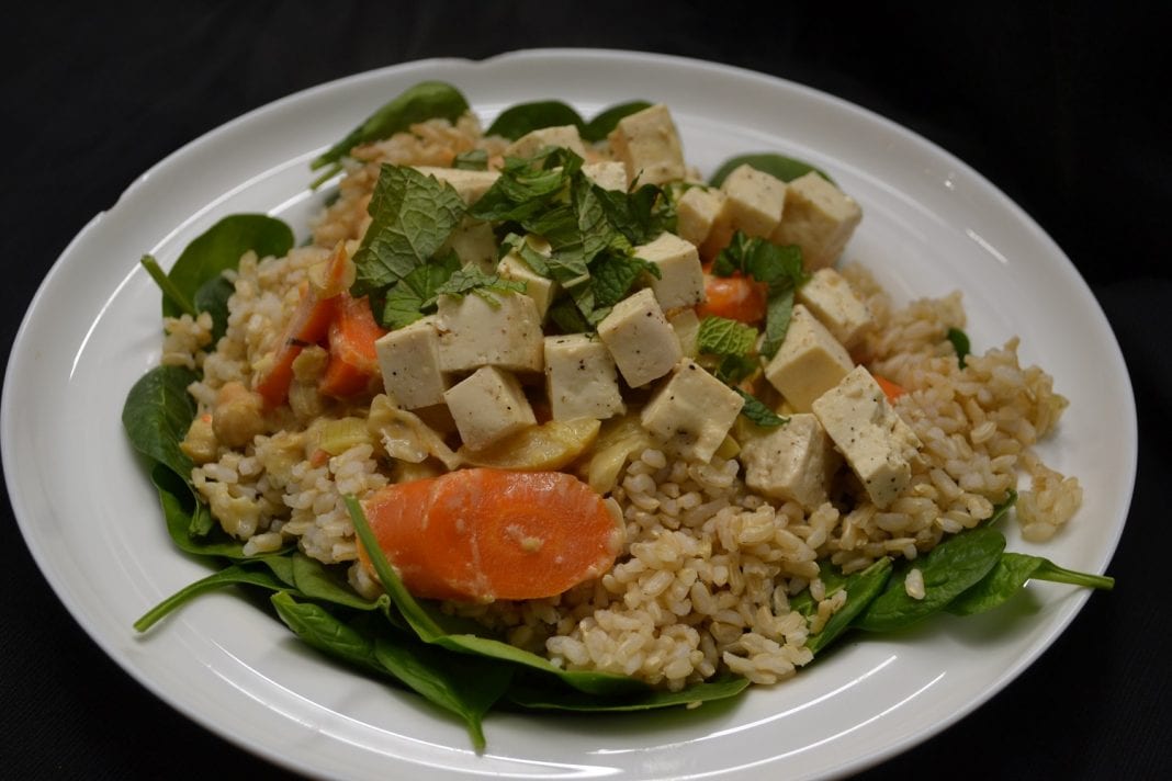 Happy Belly curry with tofu