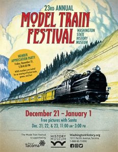 23rd Annual Model Train Festival @ Washington State History Museum