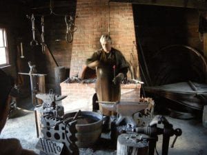 Fort Nisqually blacksmith shop